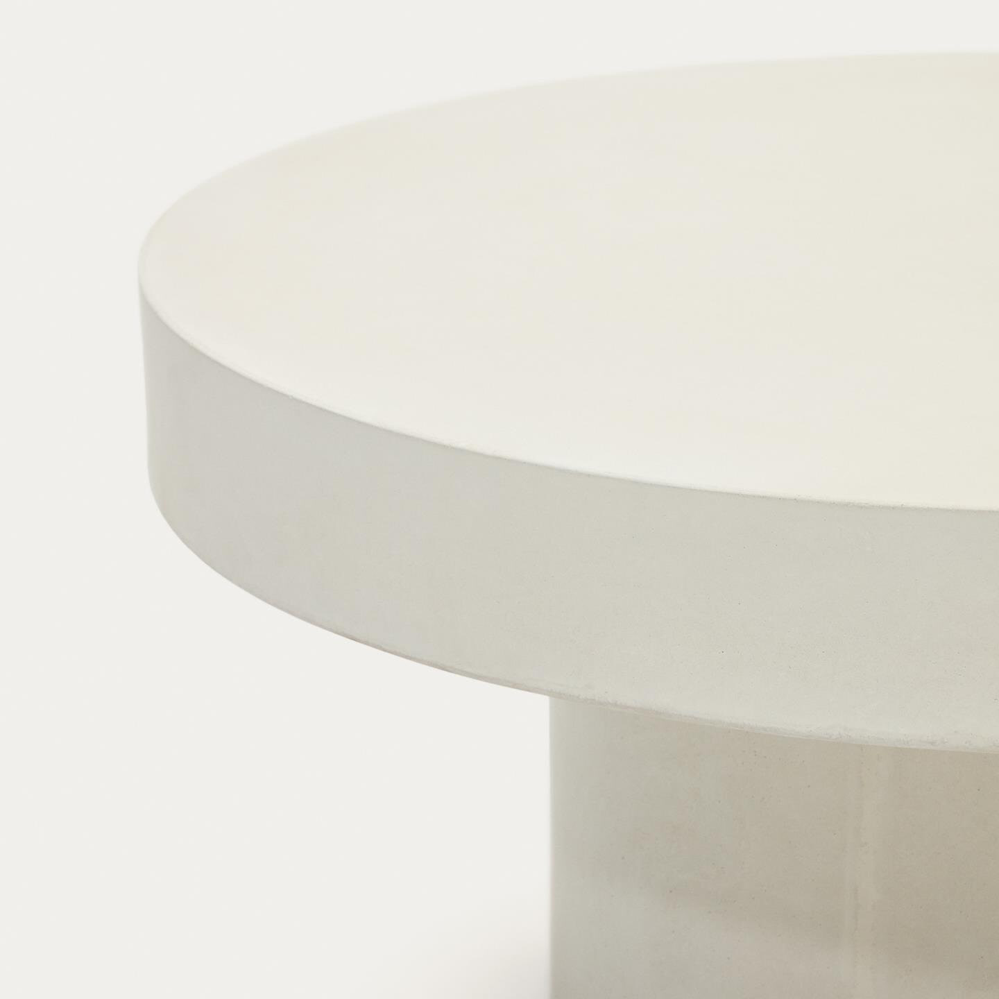 Kave Home Ronde Salontafel 'Aiguablava' Beton, 90cm
