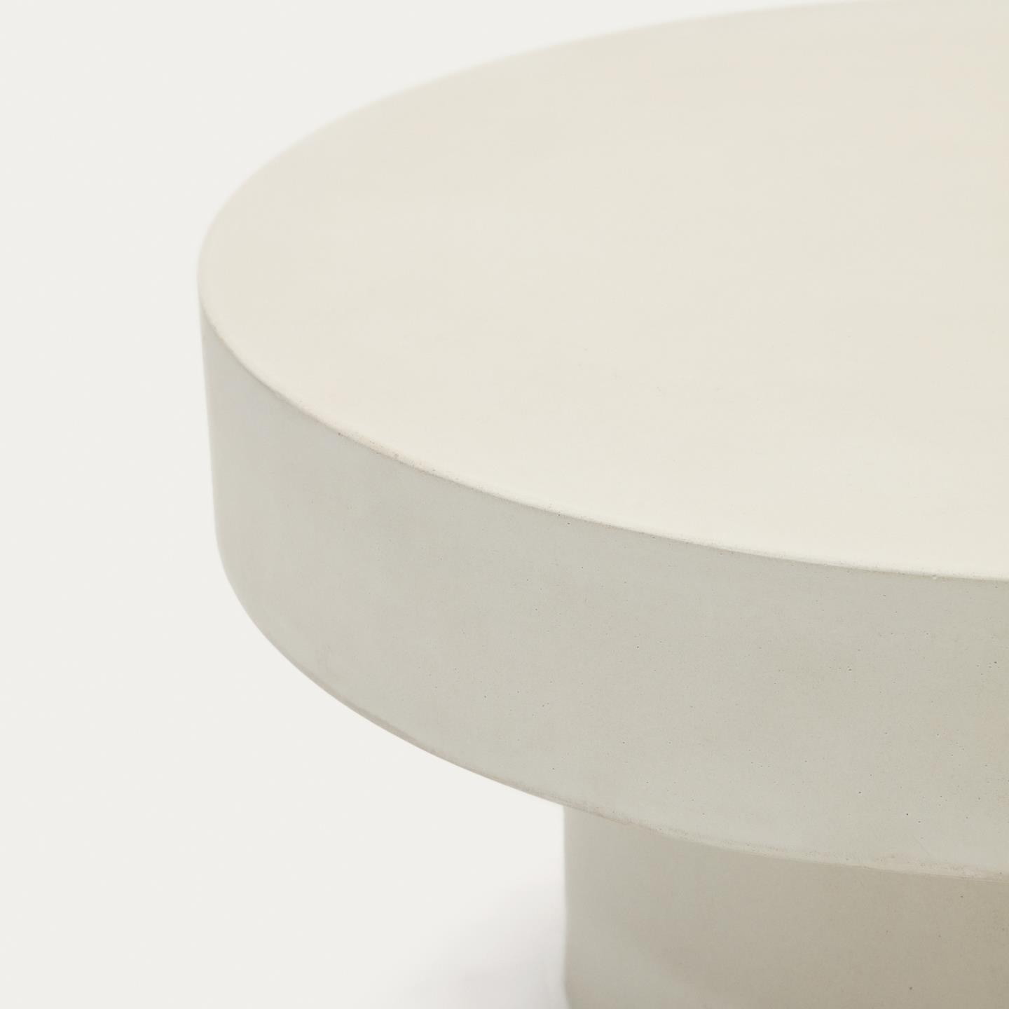 Kave Home Ronde Salontafel 'Aiguablava' Beton, 66cm