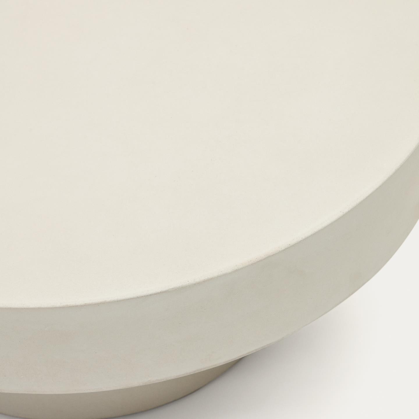 Kave Home Ronde Salontafel 'Aiguablava' Beton, 66cm
