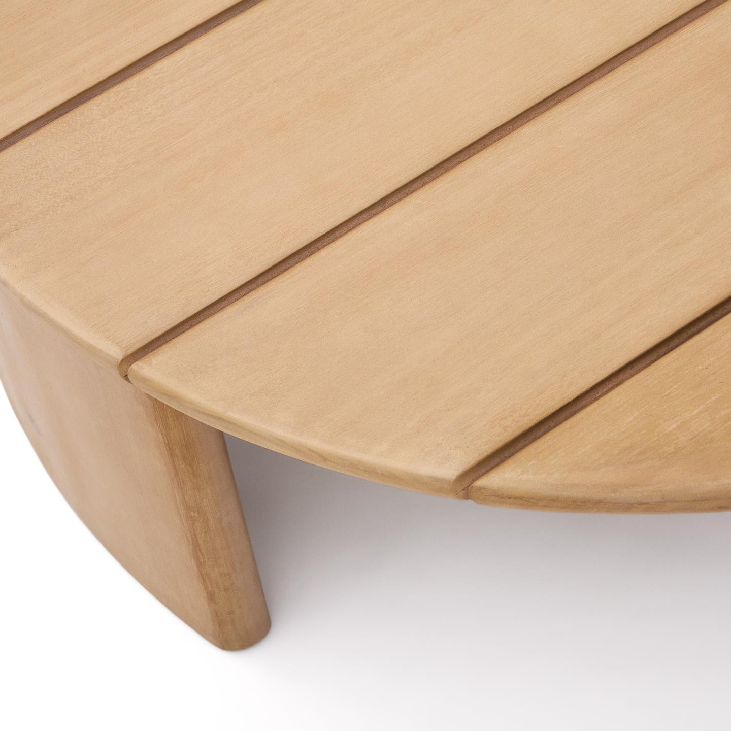 Kave Home Ronde Salontafel 'Xoriguer' Eucalyptushout, 90cm