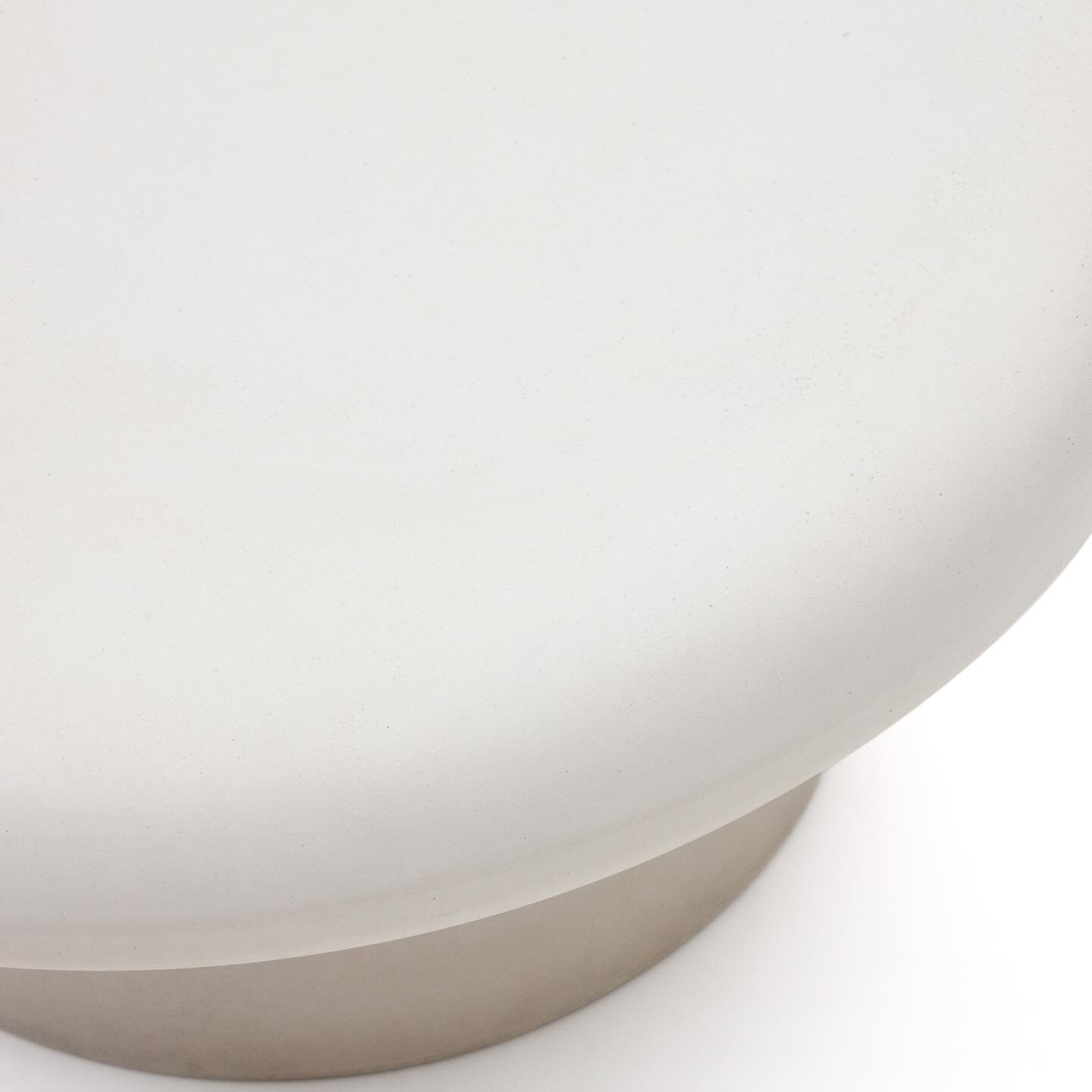 Kave Home Ronde Salontafel 'Addaia' Cement, 66cm