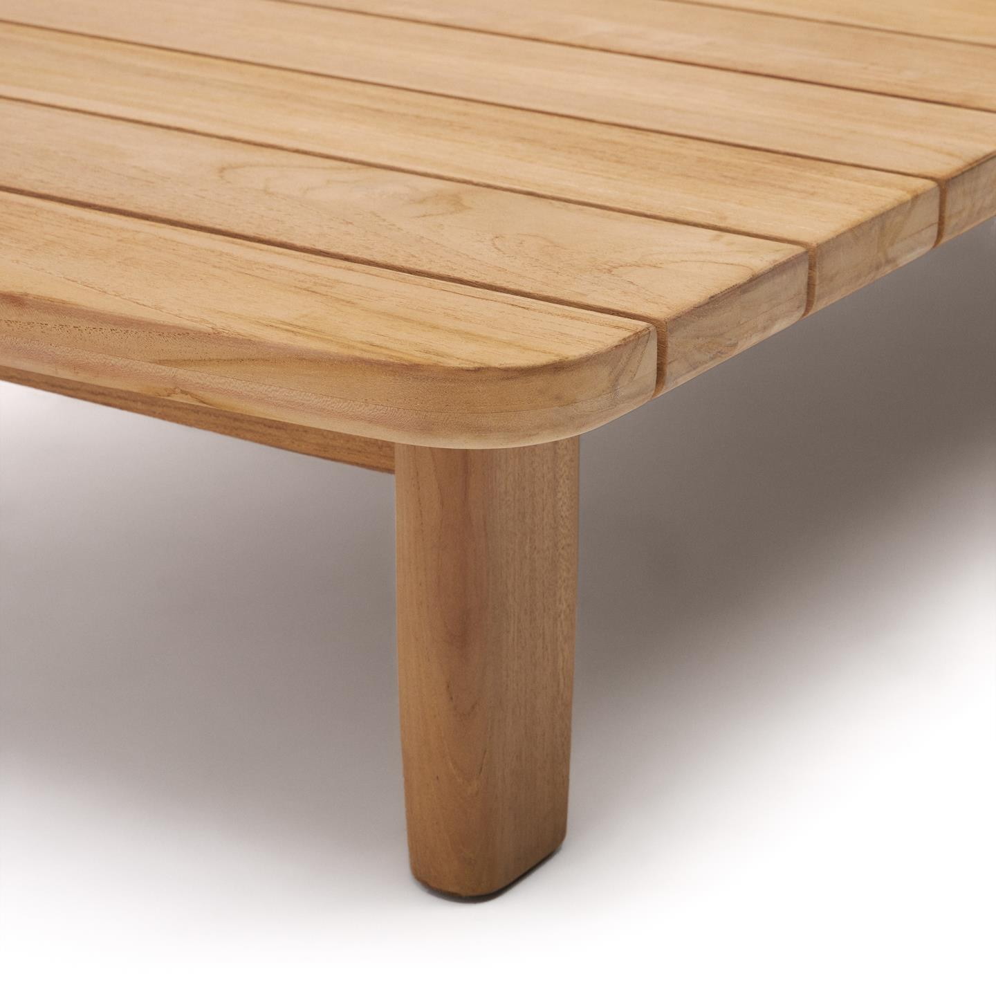 Kave Home Salontafel 'Tirant' Teakhout, 140 x 70cm