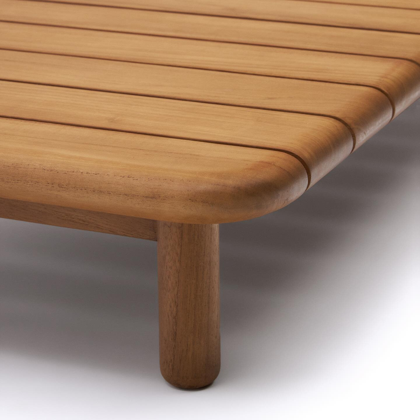 Kave Home Salontafel 'Turqueta' Teakhout, 140 x 70cm
