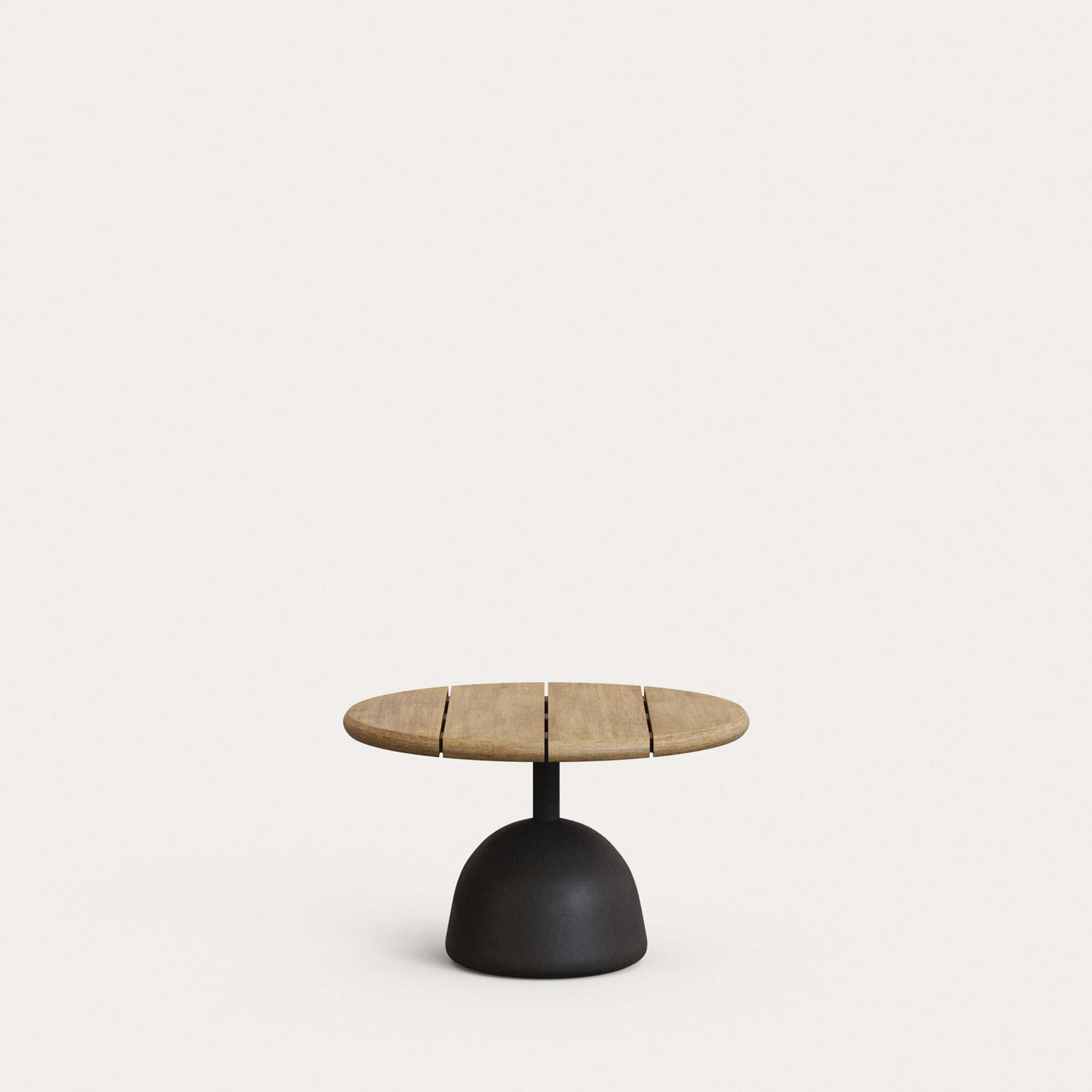 Kave Home Ronde Salontafel Saura Acacia, Ø55cm - Naturel