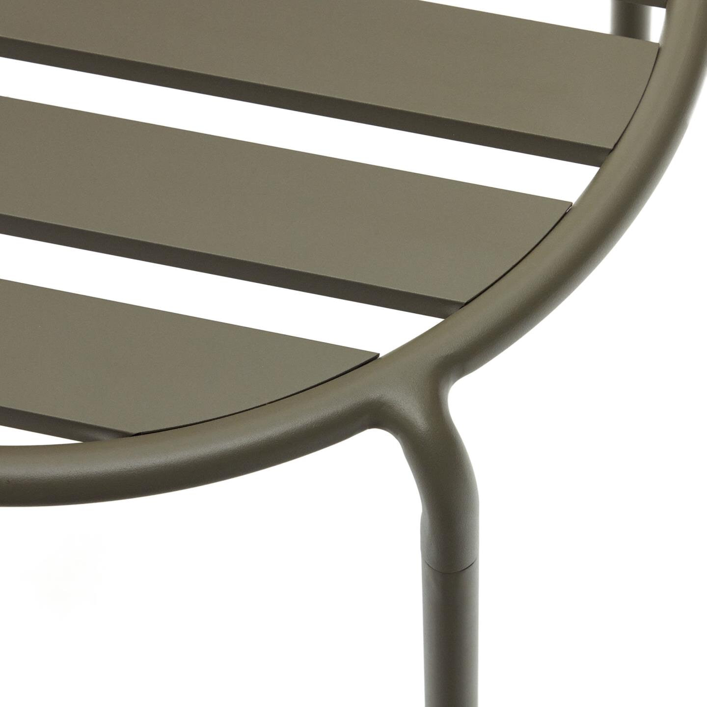 Kave Home Outdoor Bijzettafel 'Joncols' 68cm, kleur Groen