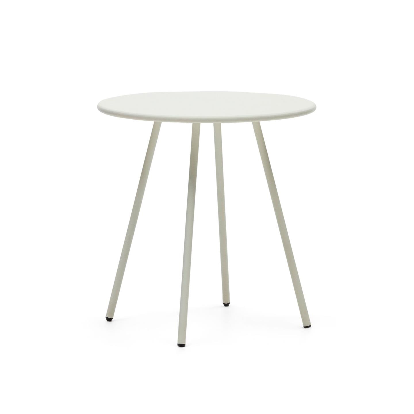 Kave Home Outdoor Bistrotafel 'Montjoi' 70cm, kleur Wit