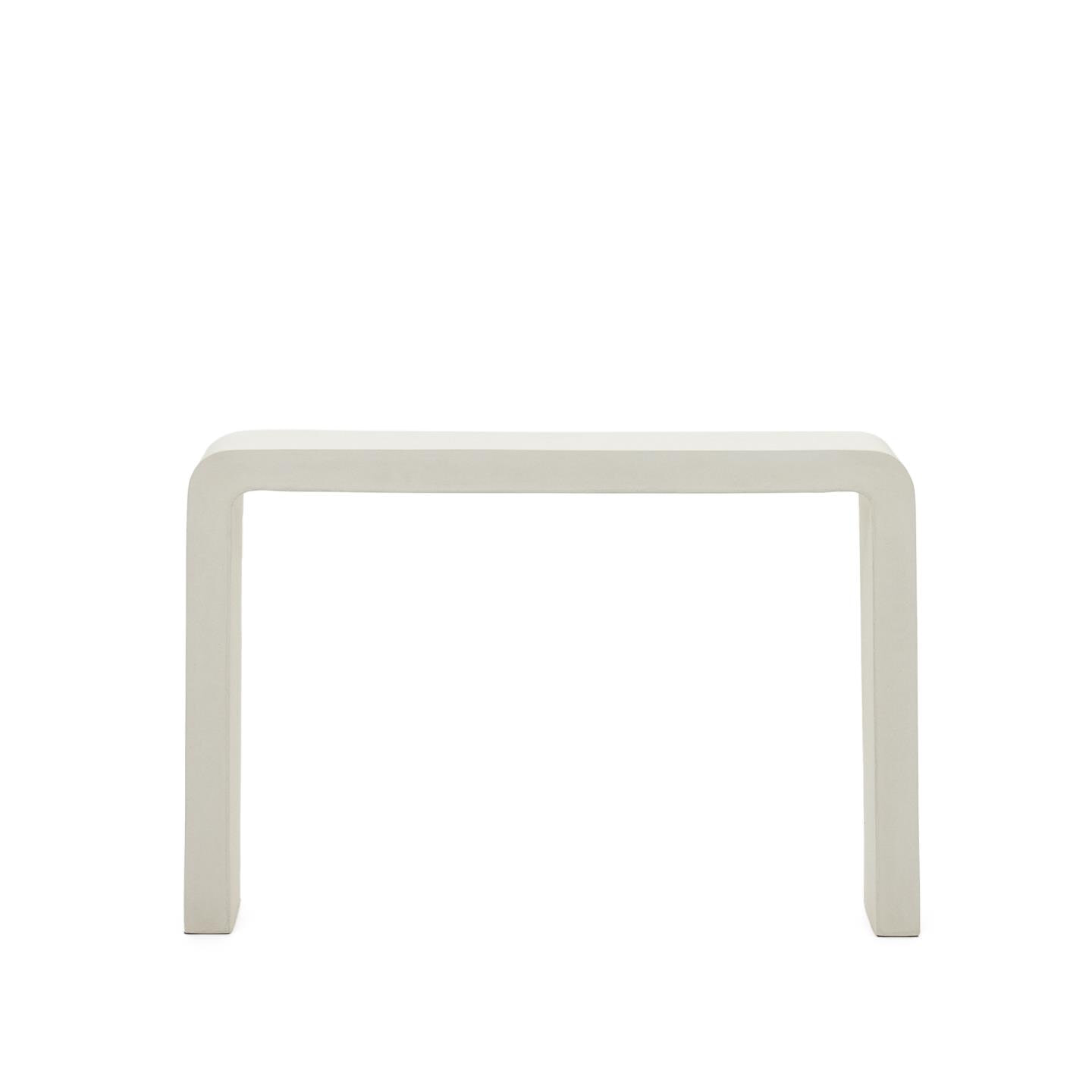 Kave Home Sidetable 'Aiguablava' Cement, 120cm