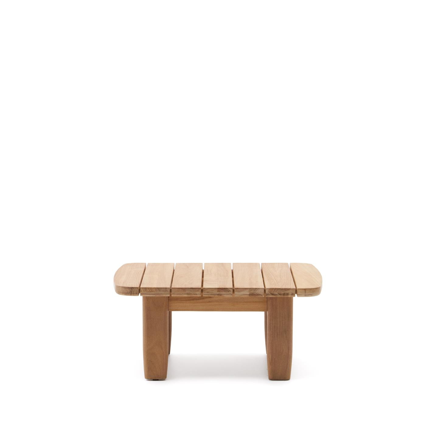 Kave Home Bijzettafel 'Tirant' Teakhout, 70 x 70cm