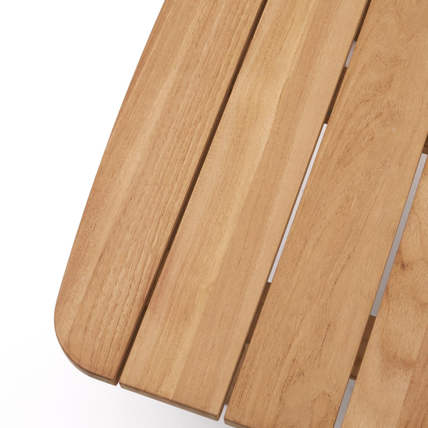 Kave Home Bijzettafel 'Tirant' Teakhout, 70 x 70cm