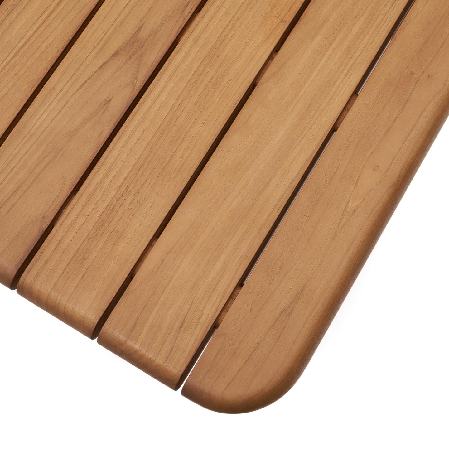 Kave Home Bijzettafel 'Turqueta' Teakhout, 70 x 70cm