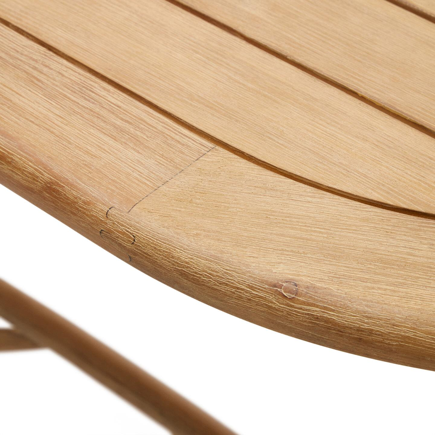 Kave Home Inklapbare Eettafel 'Dandara' Acaciahout, 120 x 70cm