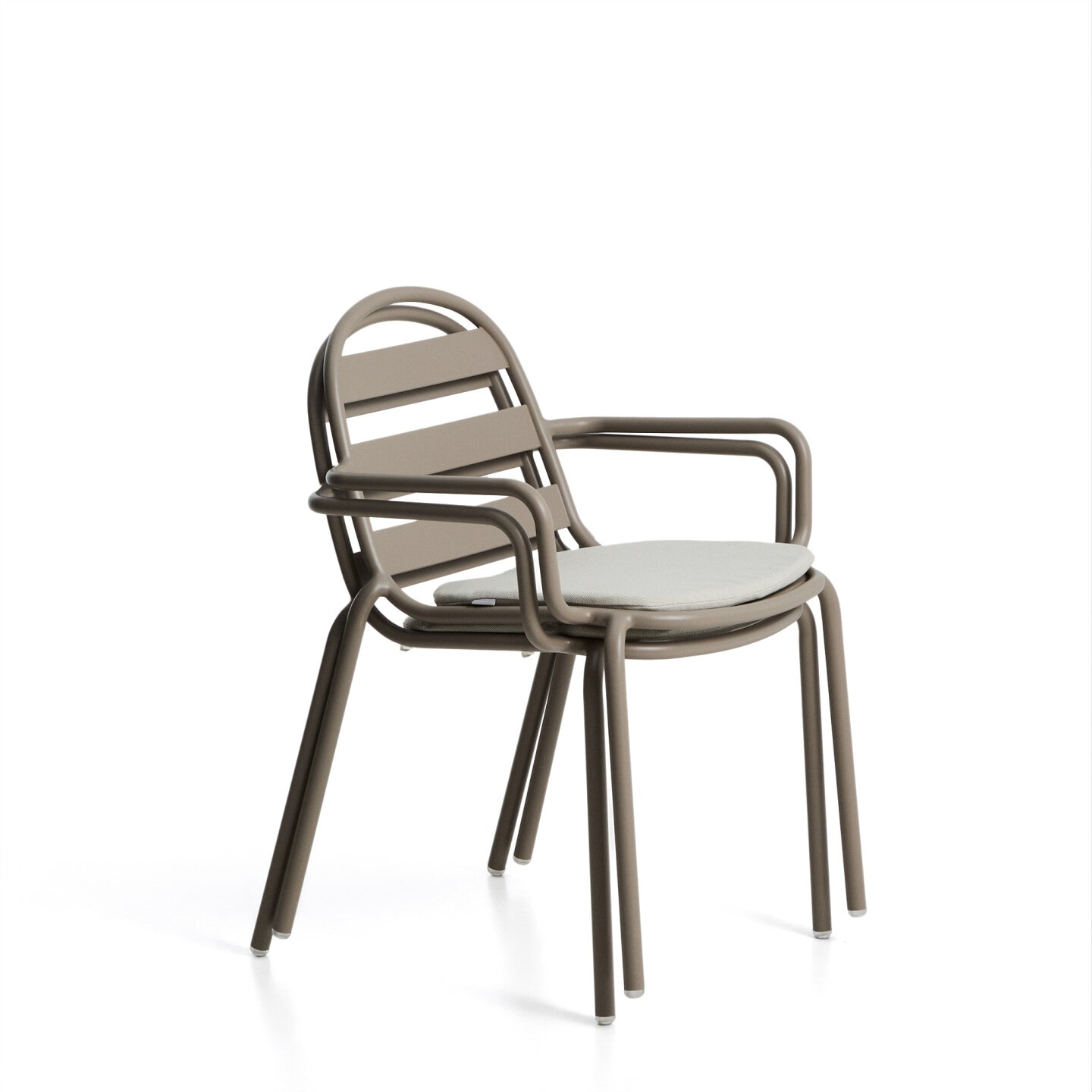 Kave Home Tuinstoel 'Joncols' kleur Taupe