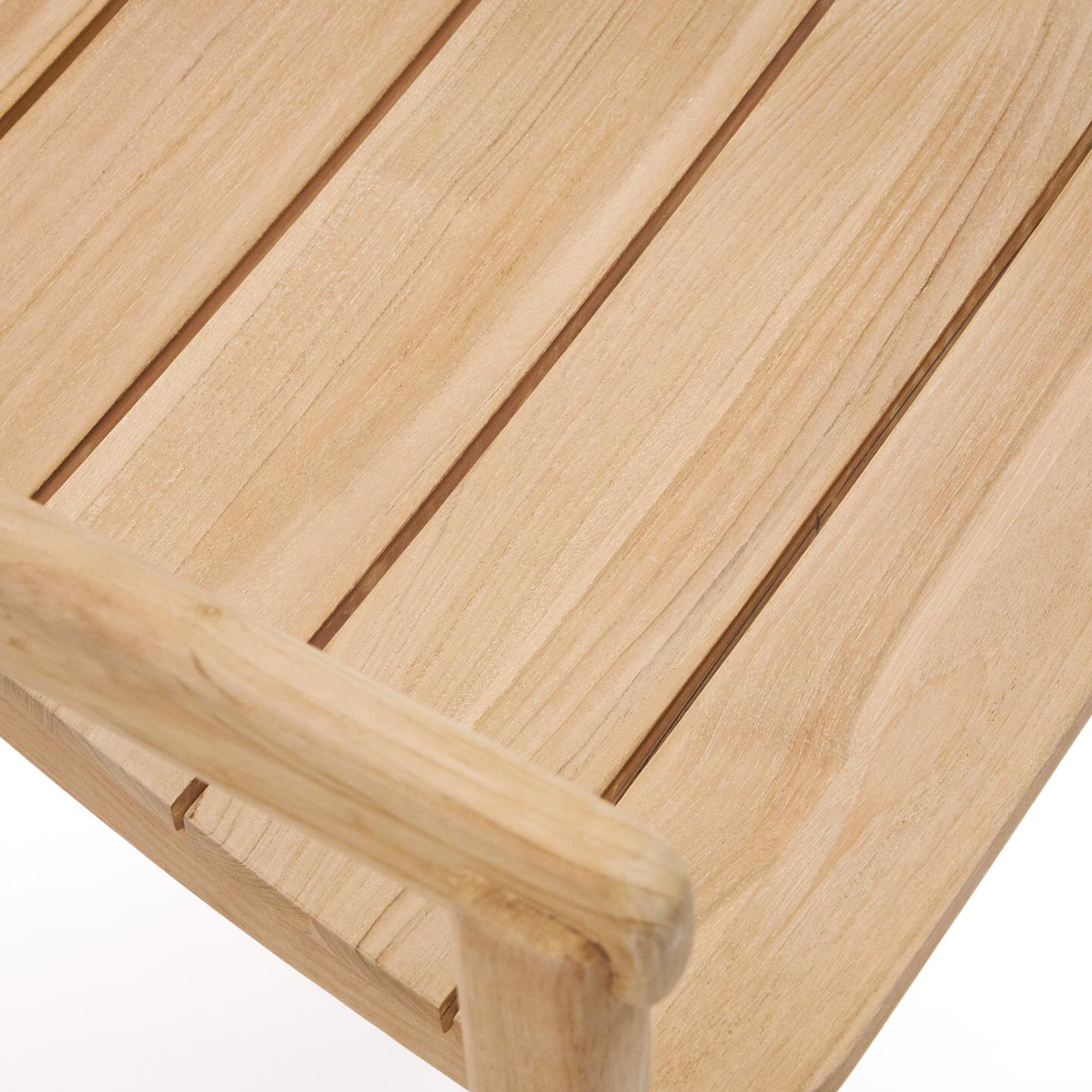 Kave Home Eetkamerstoel 'Icaro' Teakhout