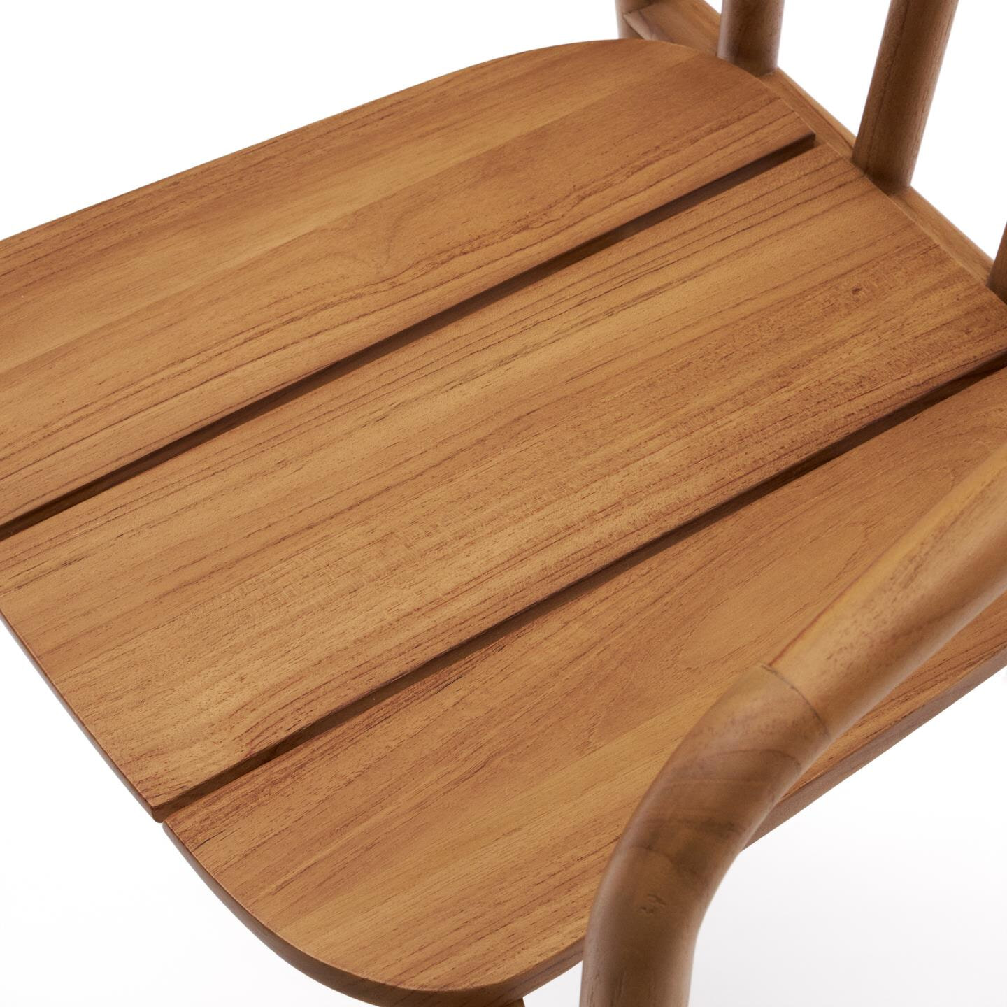 Kave Home Eetkamerstoel 'Turqueta' Teakhout