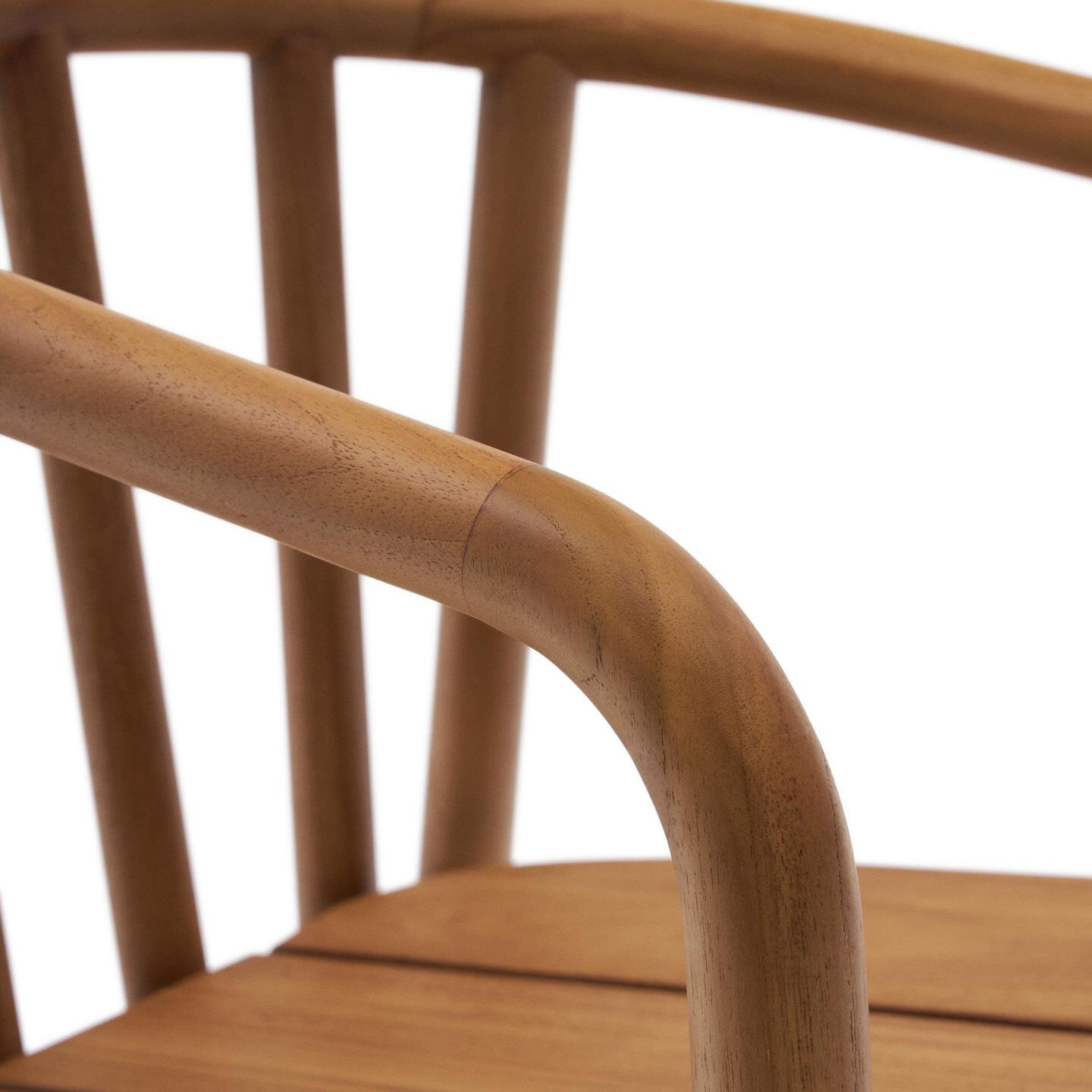 Kave Home Eetkamerstoel 'Turqueta' Teakhout