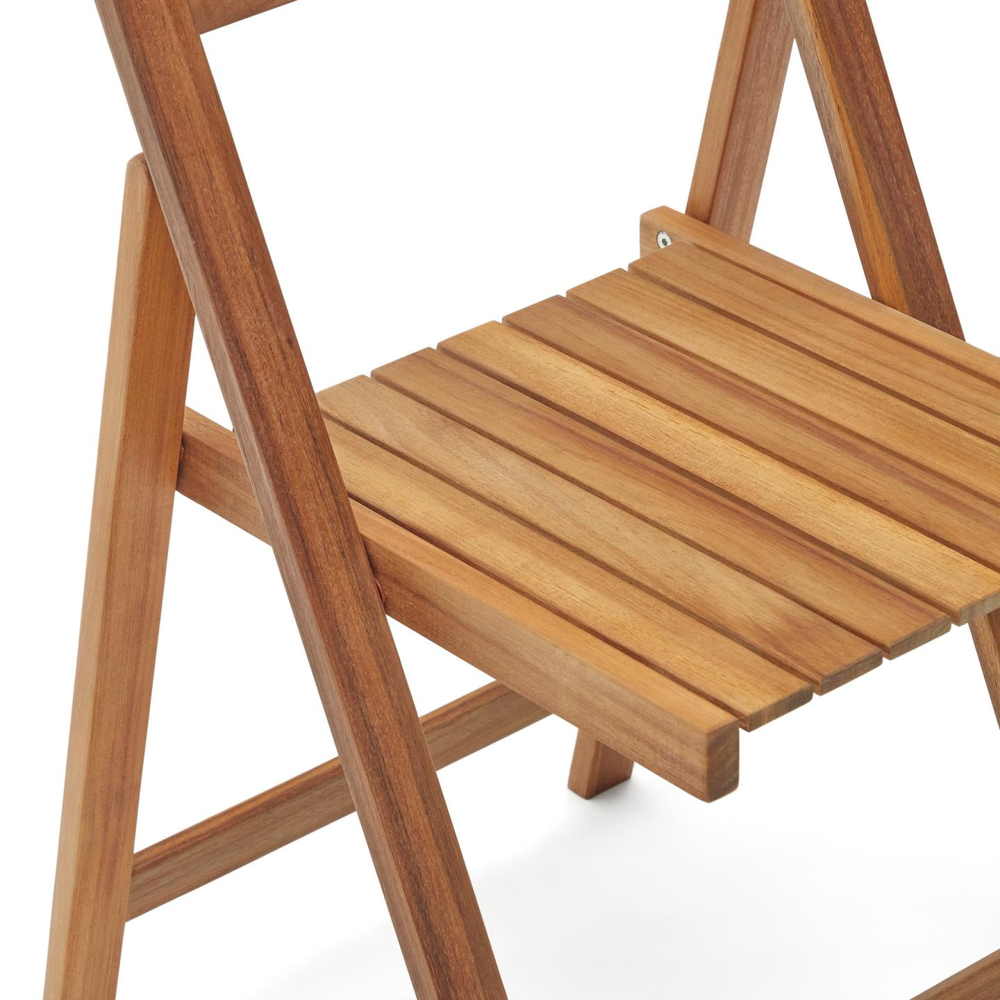 Kave Home Opvouwbare Tuinstoel 'Sadirar' Acaciahout