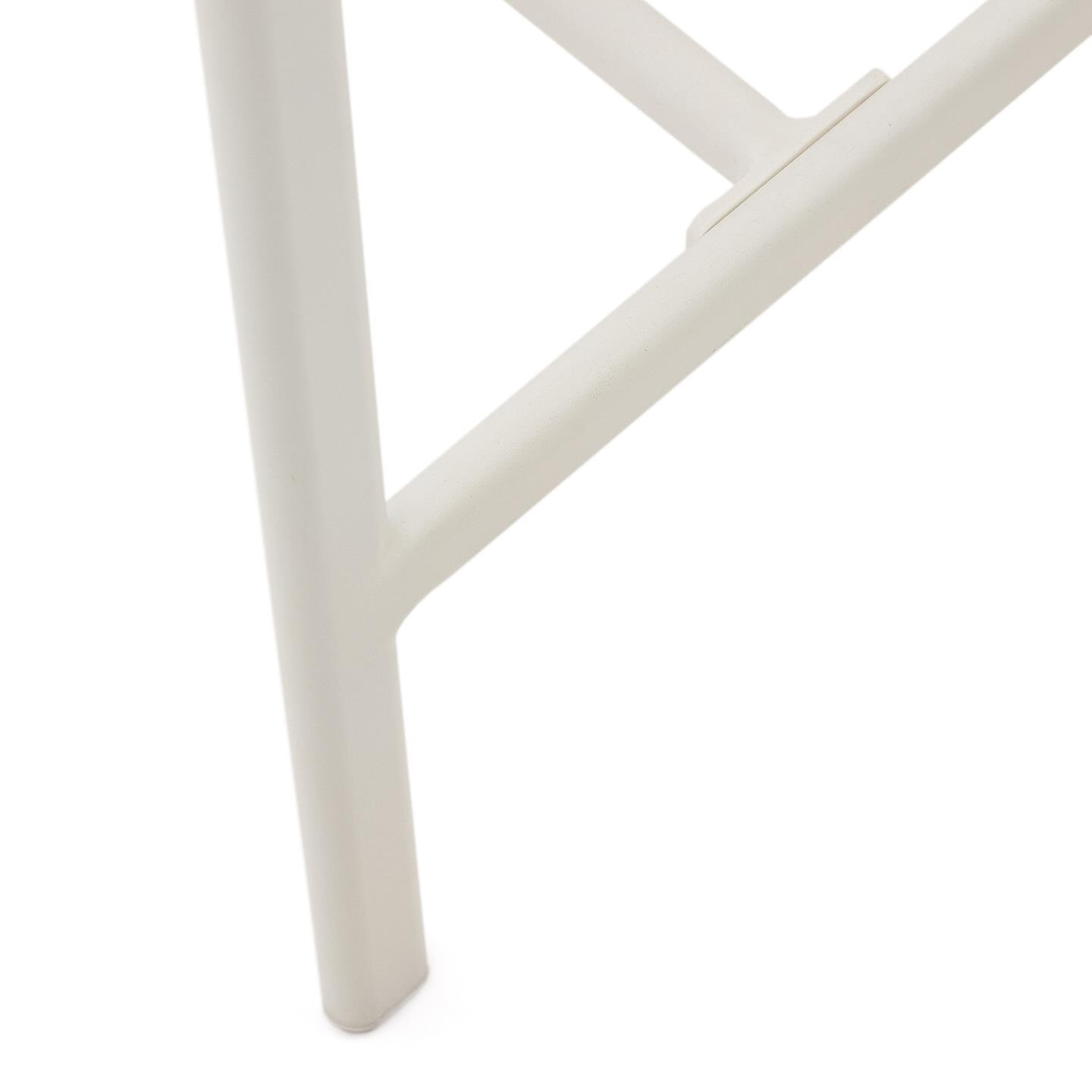 Kave Home Barkruk 'Culip' kleur Lichtgrijs (zithoogte 65cm)