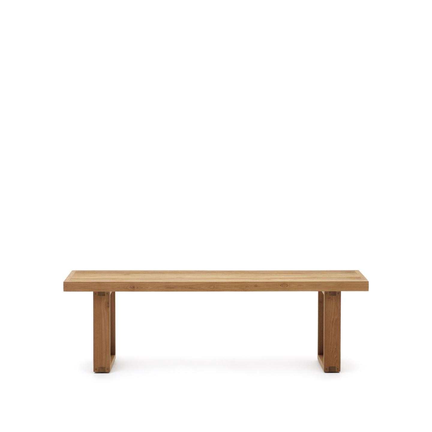 Kave Home Outdoor Eetkamerbank 'Canadell' Teakhout, 170cm