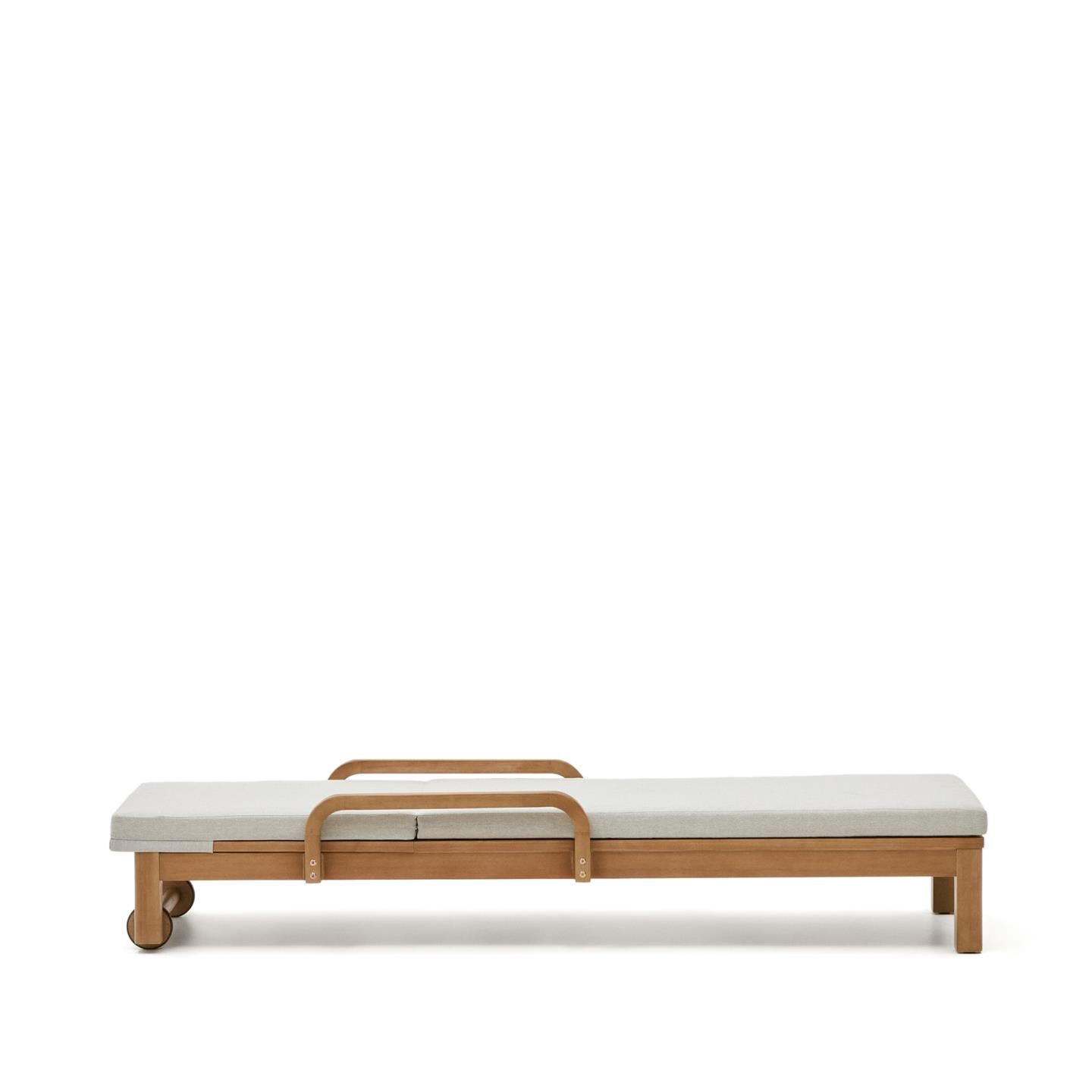 Kave Home Ligbed 'Sonsaura' Eucalyptushout