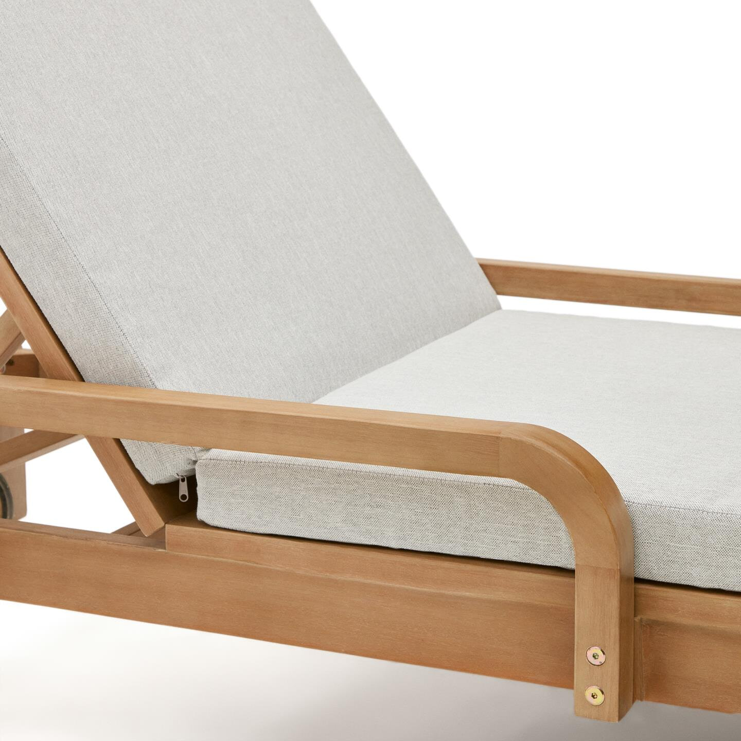 Kave Home Ligbed 'Sonsaura' Eucalyptushout