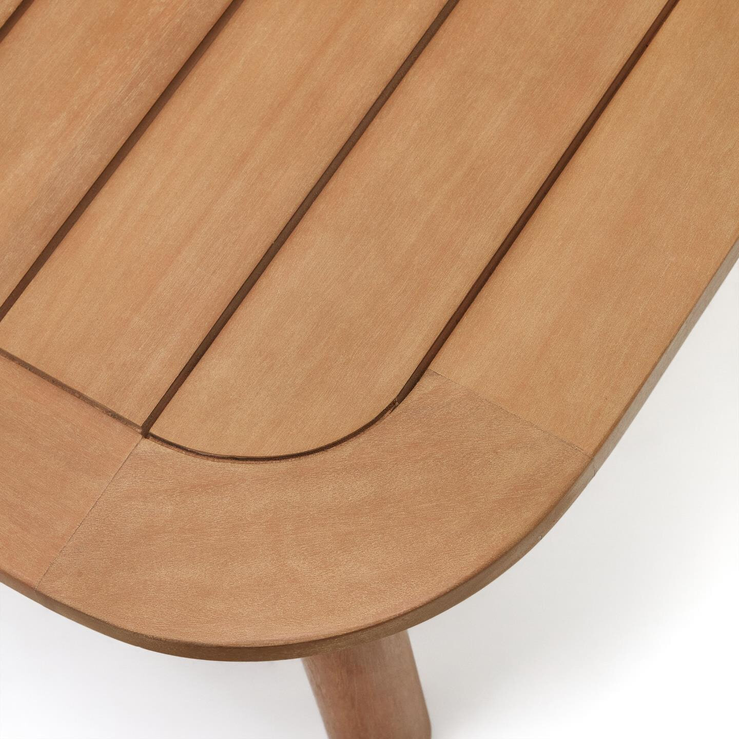 Kave Home 5-zits Hoek Loungeset 'Sacova' Eucalyptushout