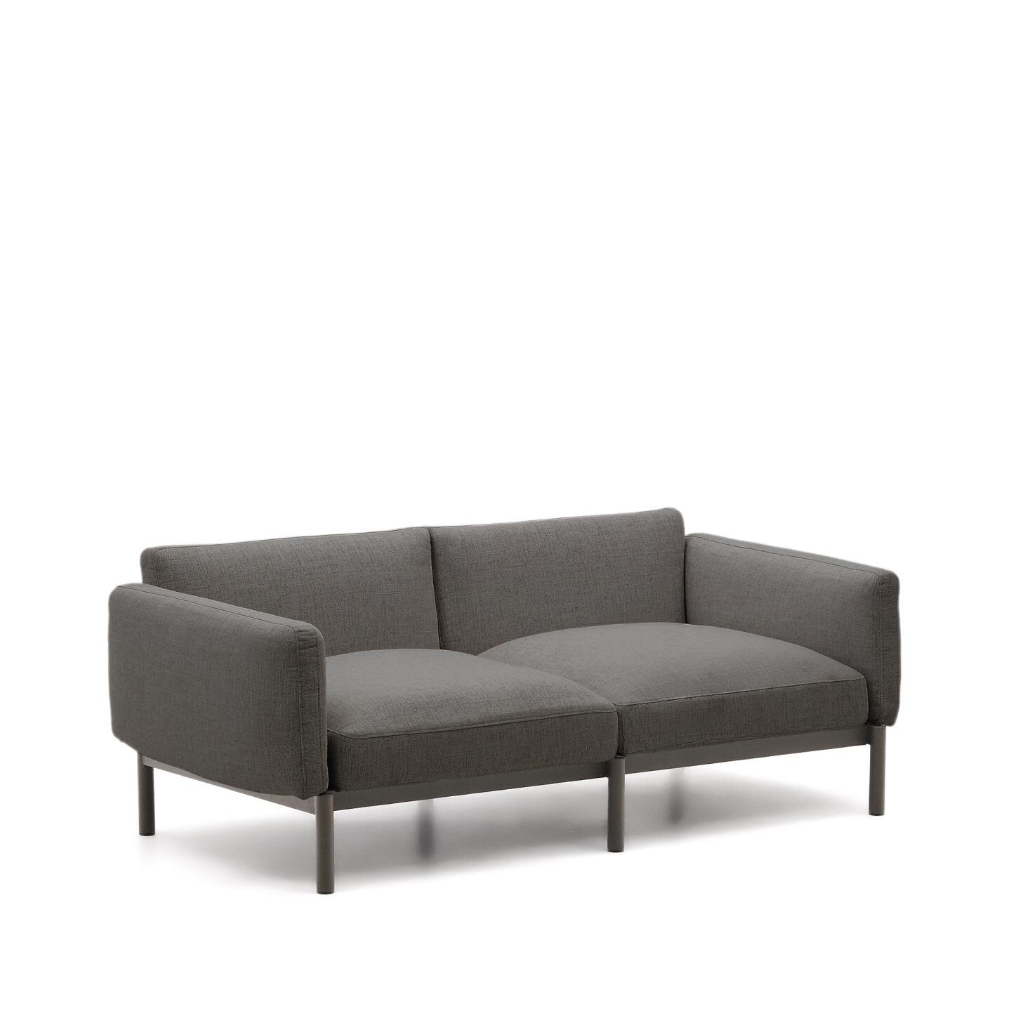 Kave Home 2-zits Bank Sorells - Grijs
