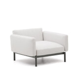 Kave Home Loungestoel 'Sorells' kleur Beige/Grijs
