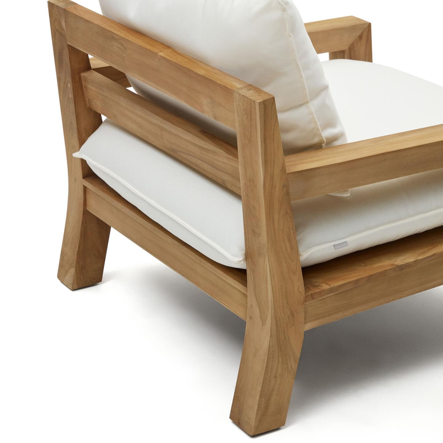 Kave Home Fauteuil 'Forcanera' Teakhout