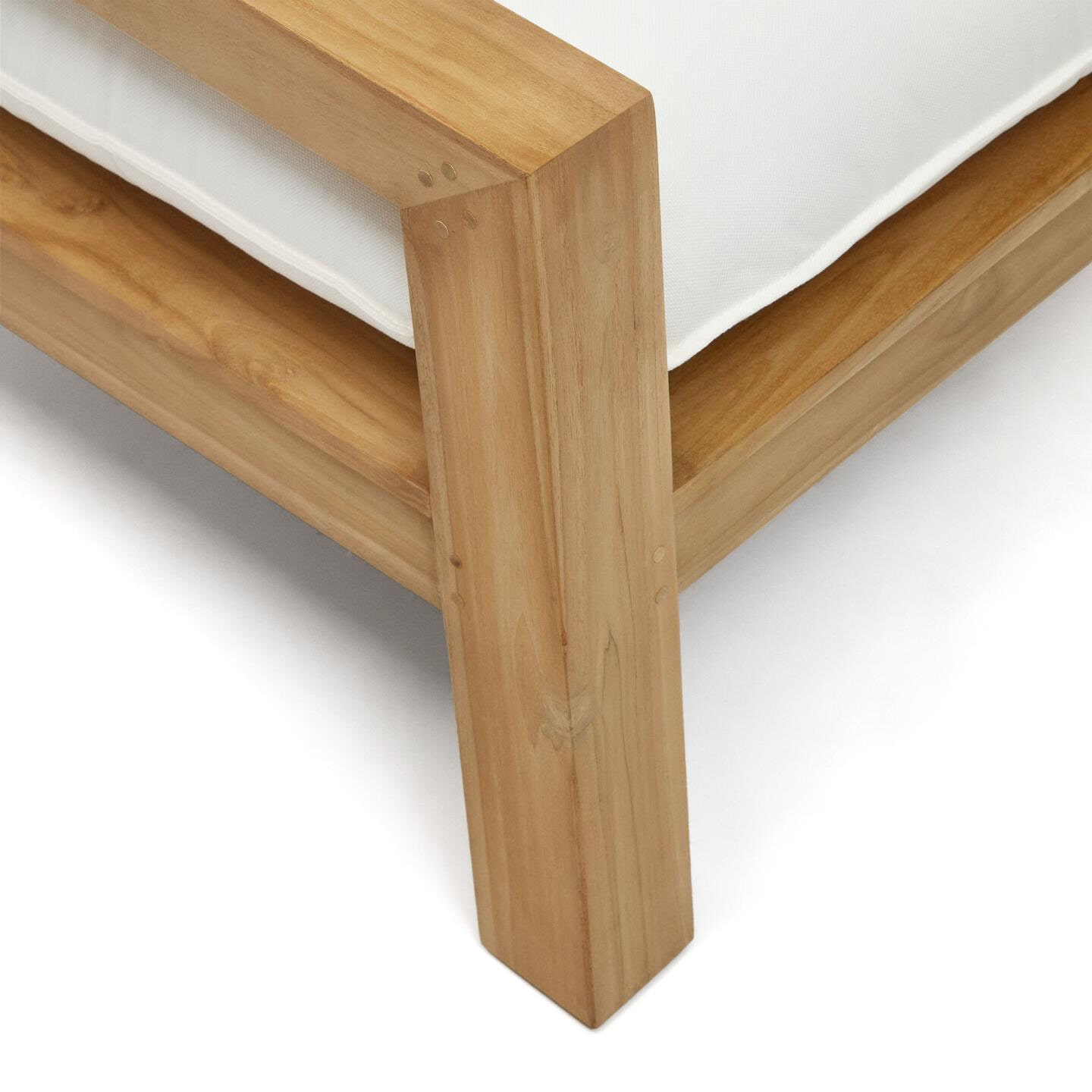 Kave Home Fauteuil 'Forcanera' Teakhout