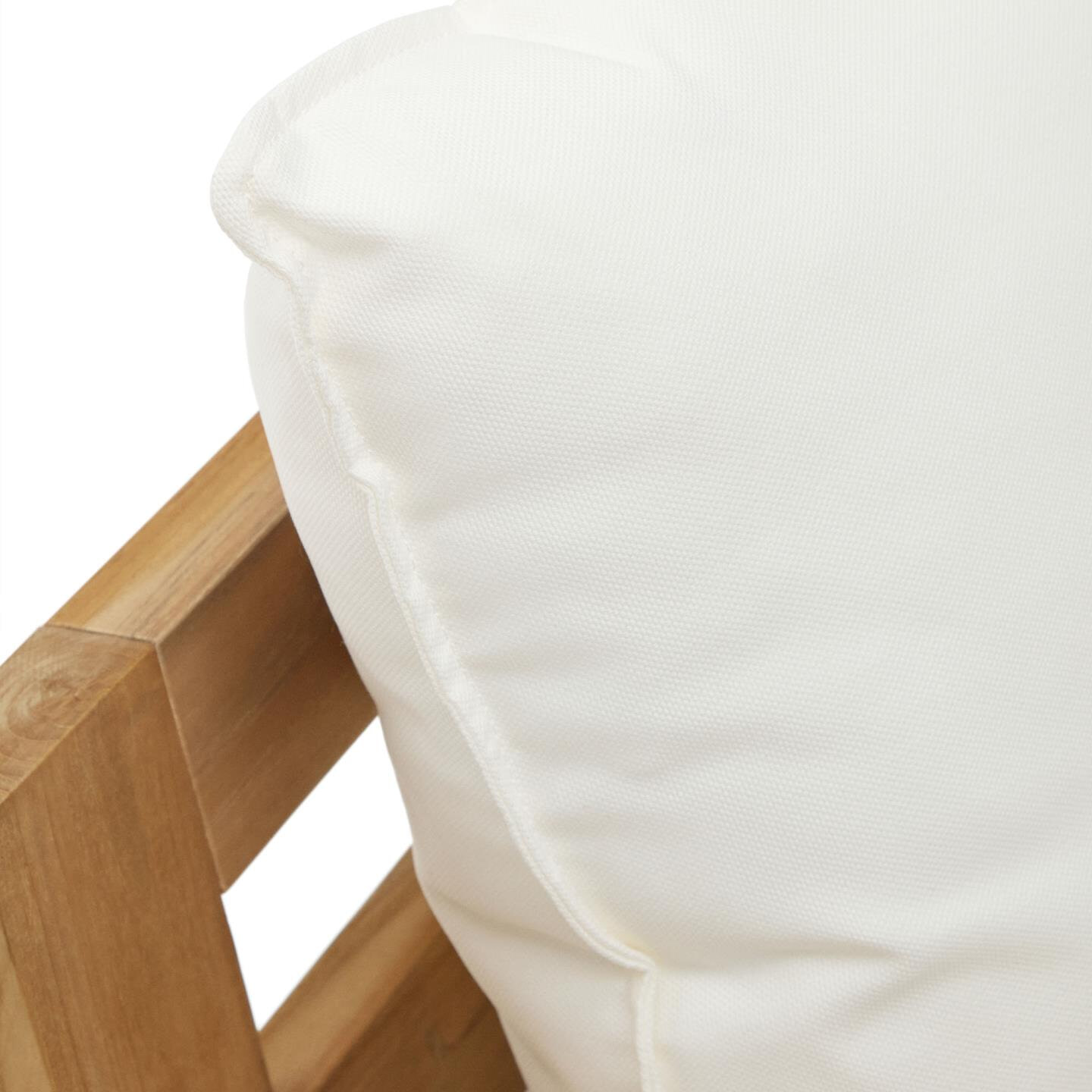 Kave Home Fauteuil 'Forcanera' Teakhout