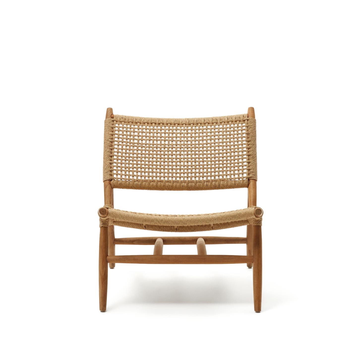 Kave Home Fauteuil 'Codolar' Teakhout