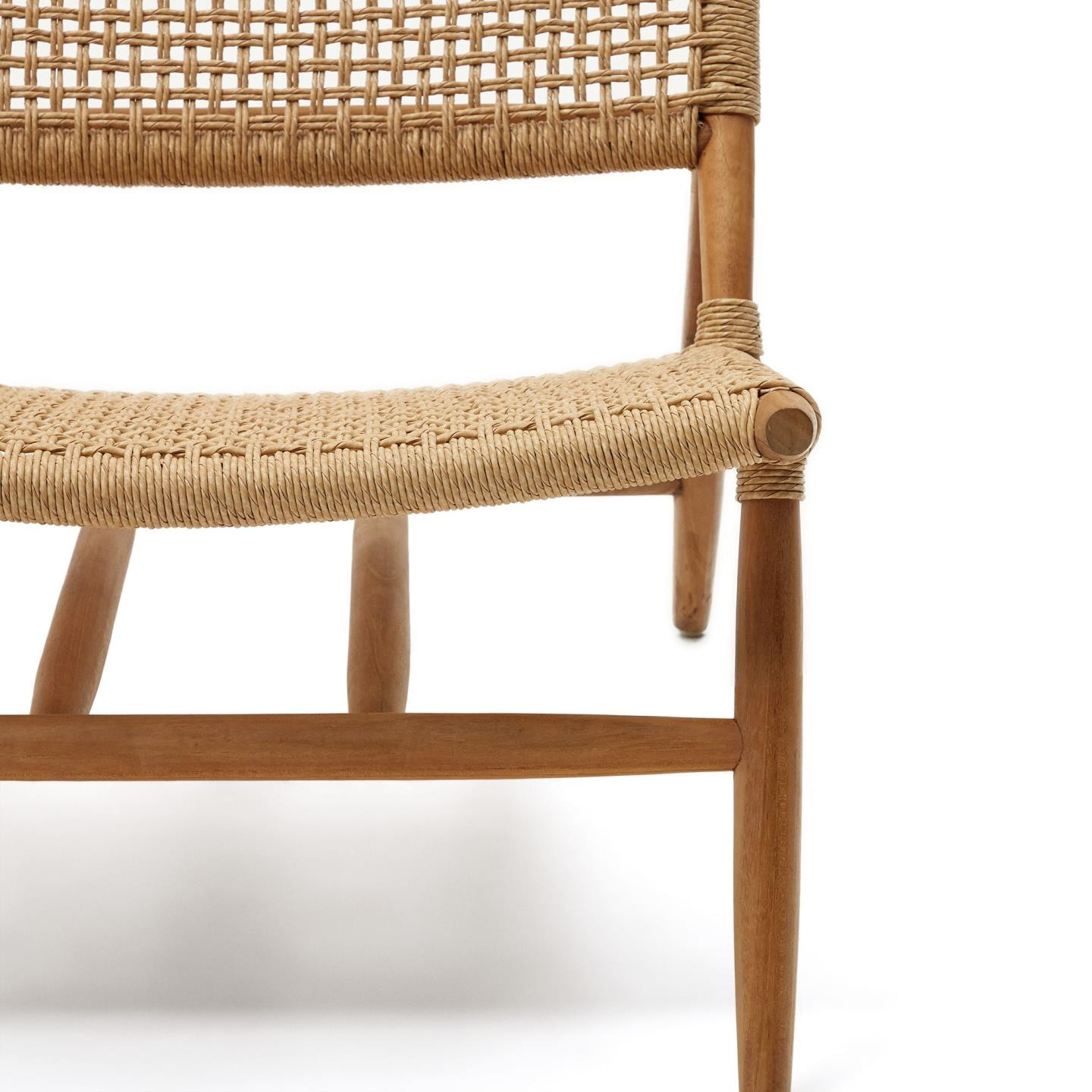 Kave Home Fauteuil 'Codolar' Teakhout