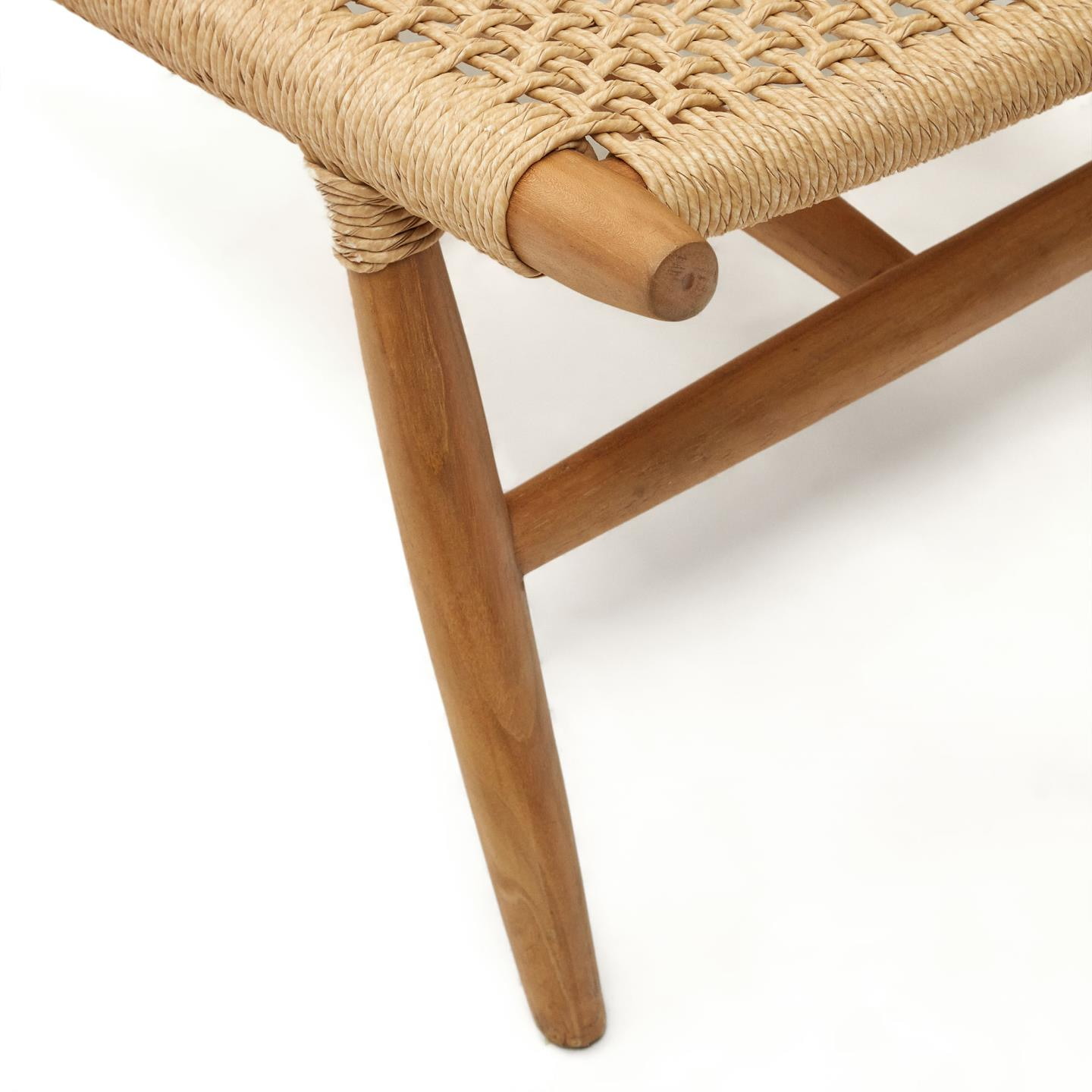 Kave Home Fauteuil 'Codolar' Teakhout