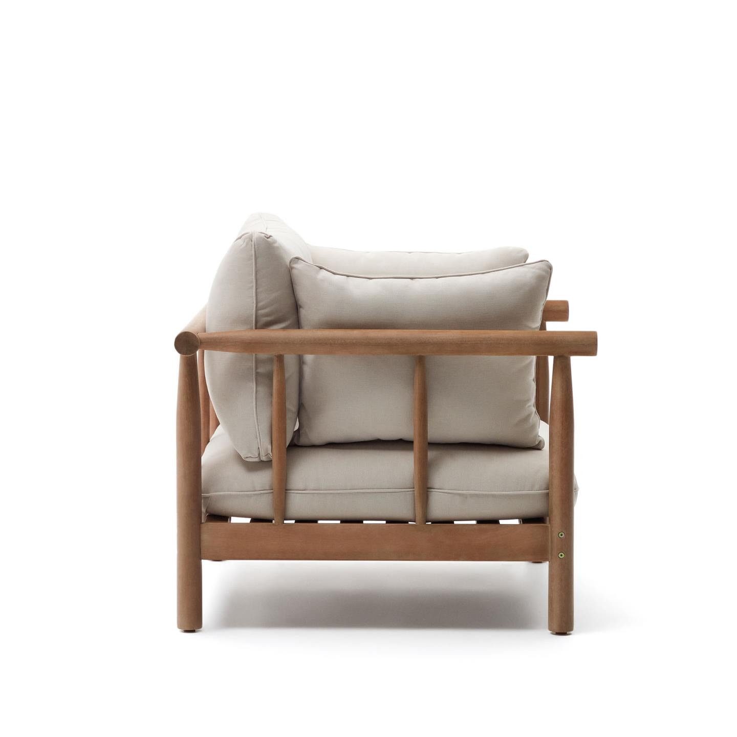 Kave Home Outdoor Fauteuil 'Sacova' Eucalyptushout