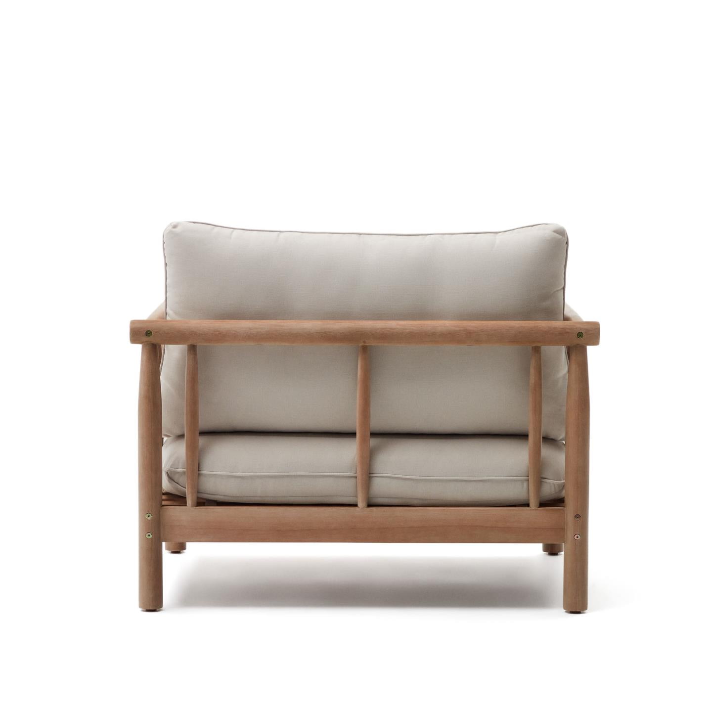 Kave Home Outdoor Fauteuil 'Sacova' Eucalyptushout
