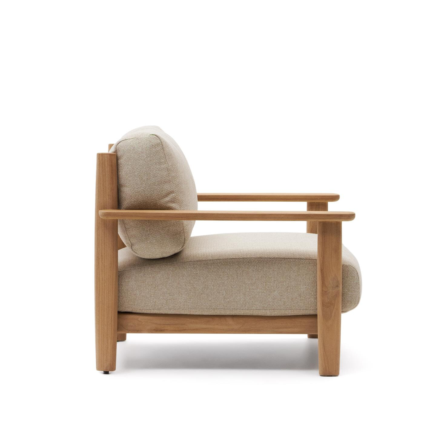 Kave Home Fauteuil 'Tirant' Teakhout