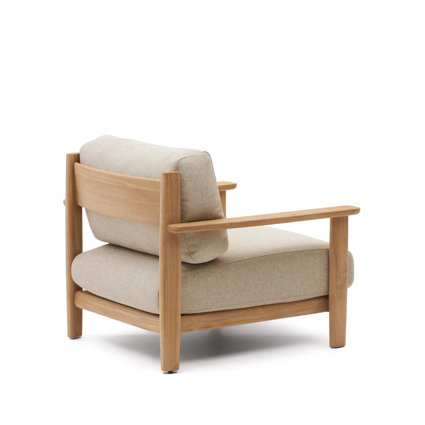 Kave Home Fauteuil 'Tirant' Teakhout