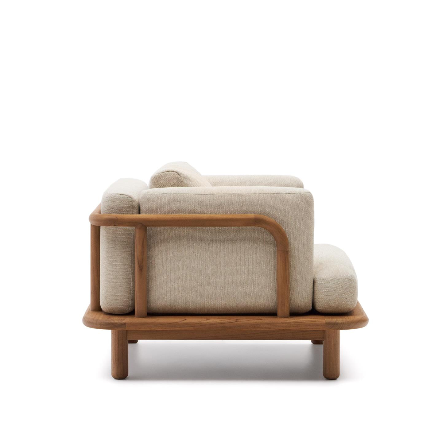 Kave Home Fauteuil 'Turqueta' Teakhout