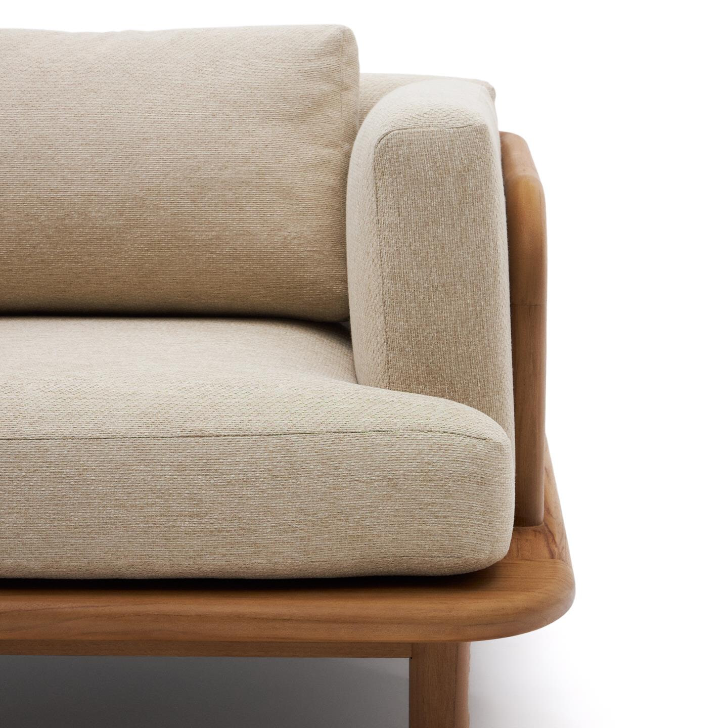 Kave Home Fauteuil 'Turqueta' Teakhout