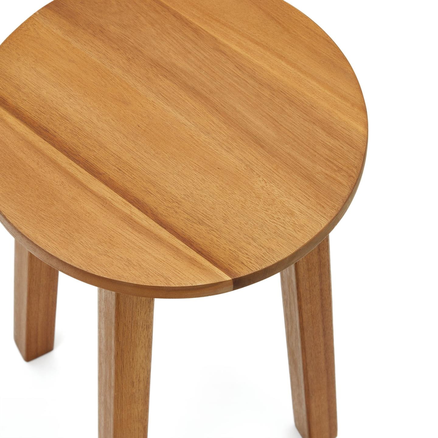 Kave Home Outdoor Bijzettafel 'Amel' Acaciahout, 31cm