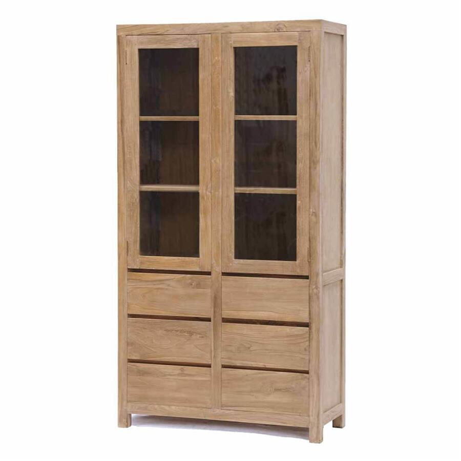 Tower Living Buffetkast 'Corona' Teak met 2 deuren en 6 laden