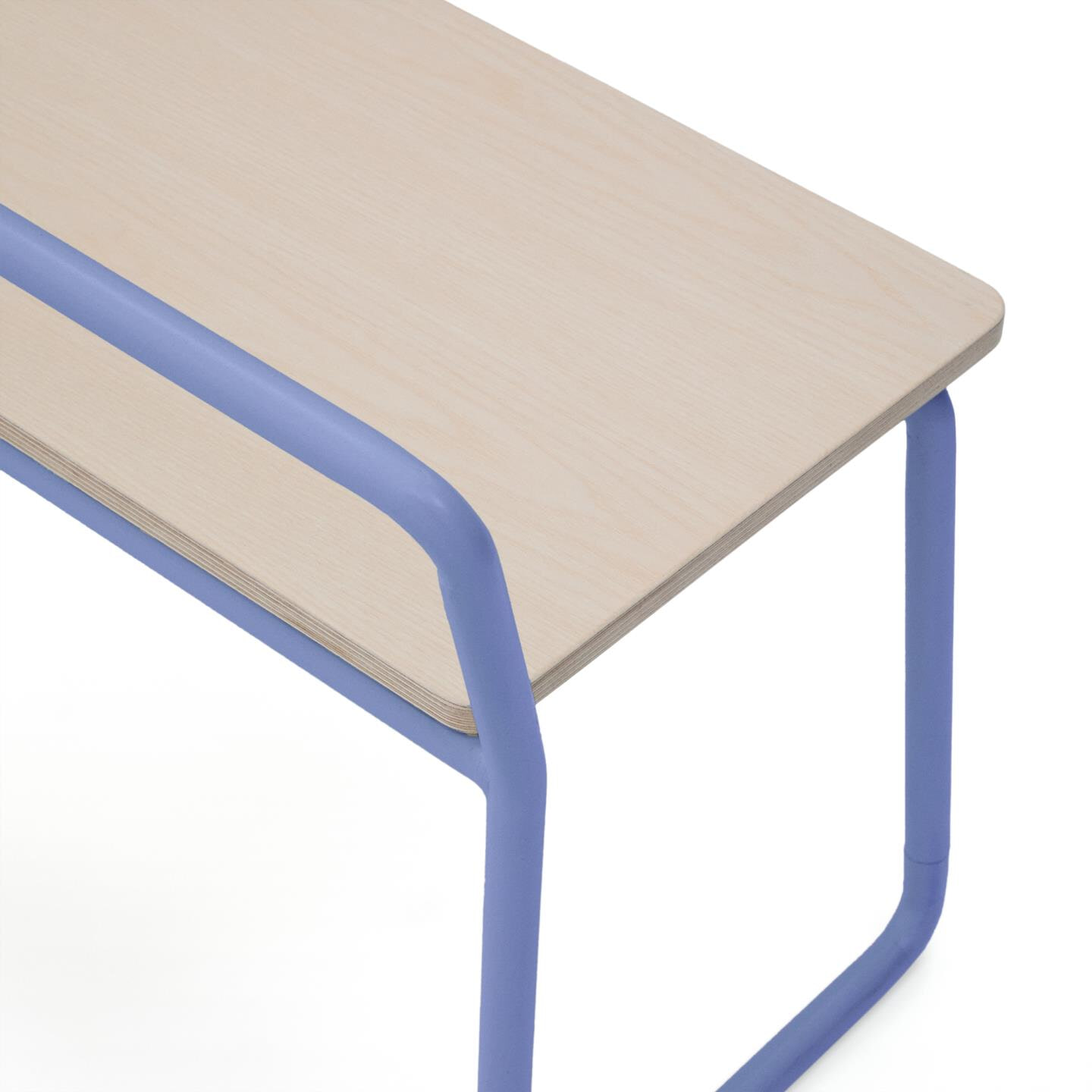 Kave Home Bankje 'Tinn' 75cm, kleur Blauw