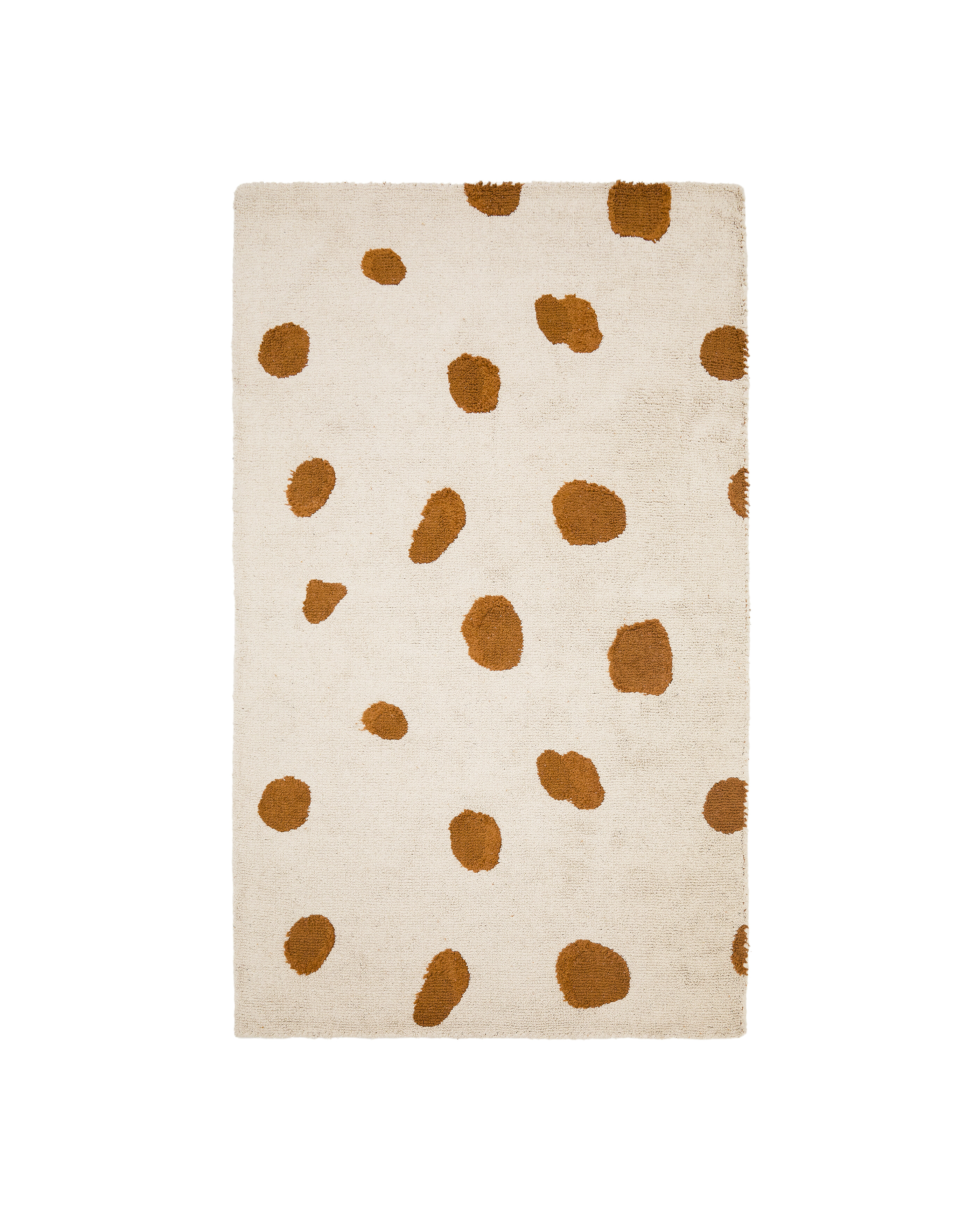 Kave Home Vloerkleed Tandani Leopard, 90 x 150cm - Meerkleurig