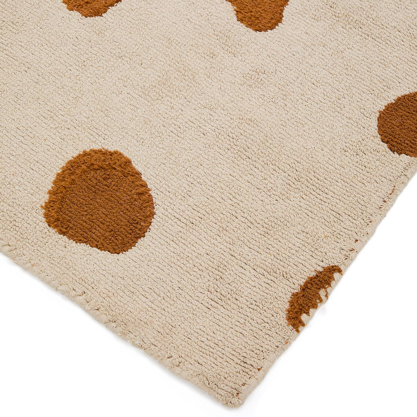 Kave Home Vloerkleed 'Tandani' Leopard, 90 x 150cm