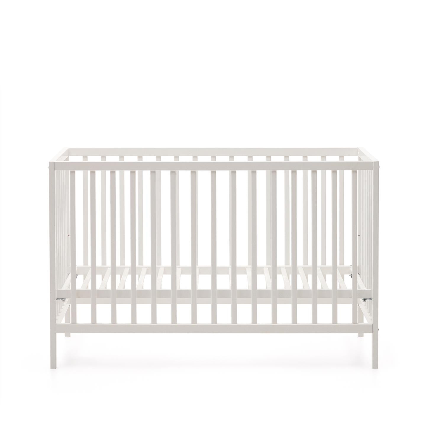 Kave Home Ledikant 'Shantal' 60 x 120cm, kleur Wit