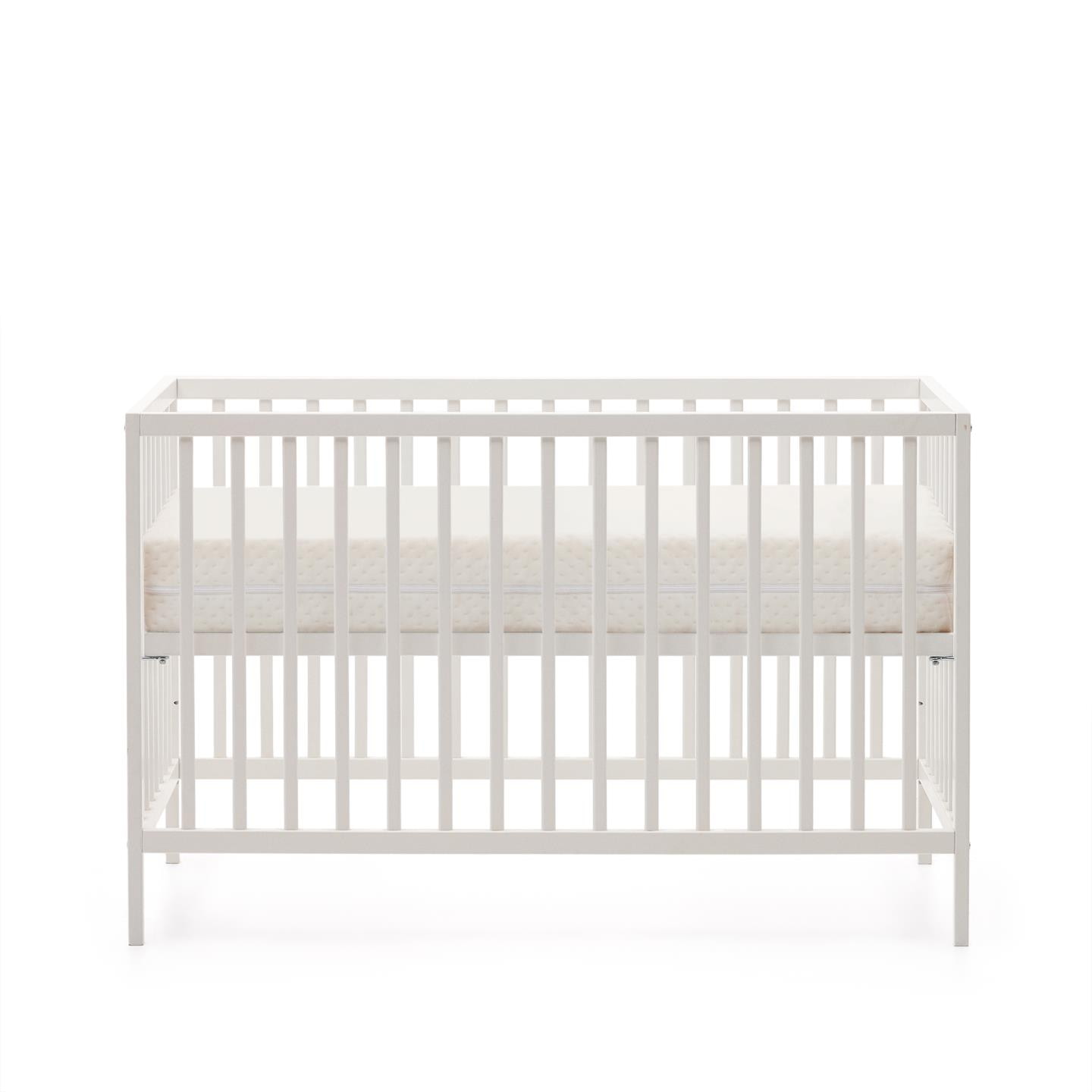 Kave Home Ledikant 'Shantal' 60 x 120cm, kleur Wit
