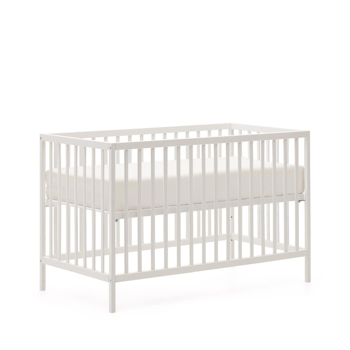 Kave Home Ledikant 'Shantal' 60 x 120cm, kleur Wit