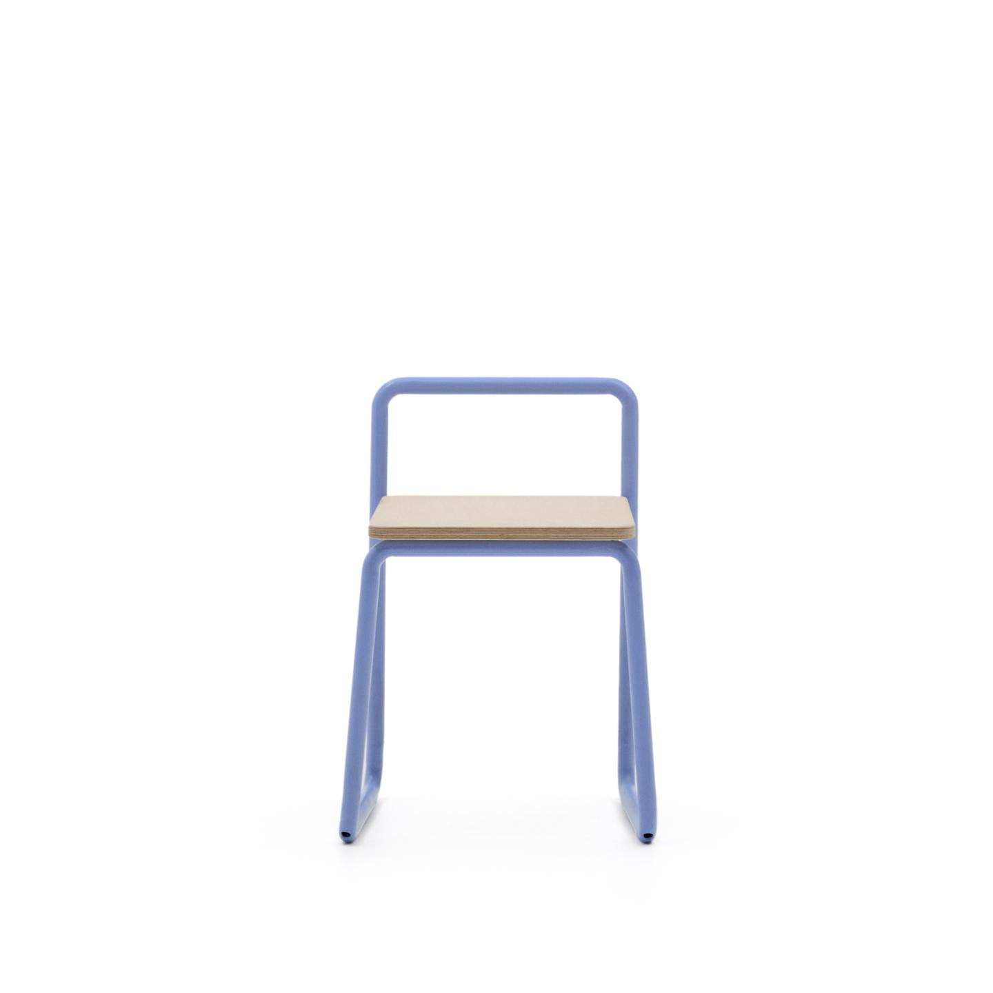 Kave Home Kinderstoel 'Tinn' kleur Blauw