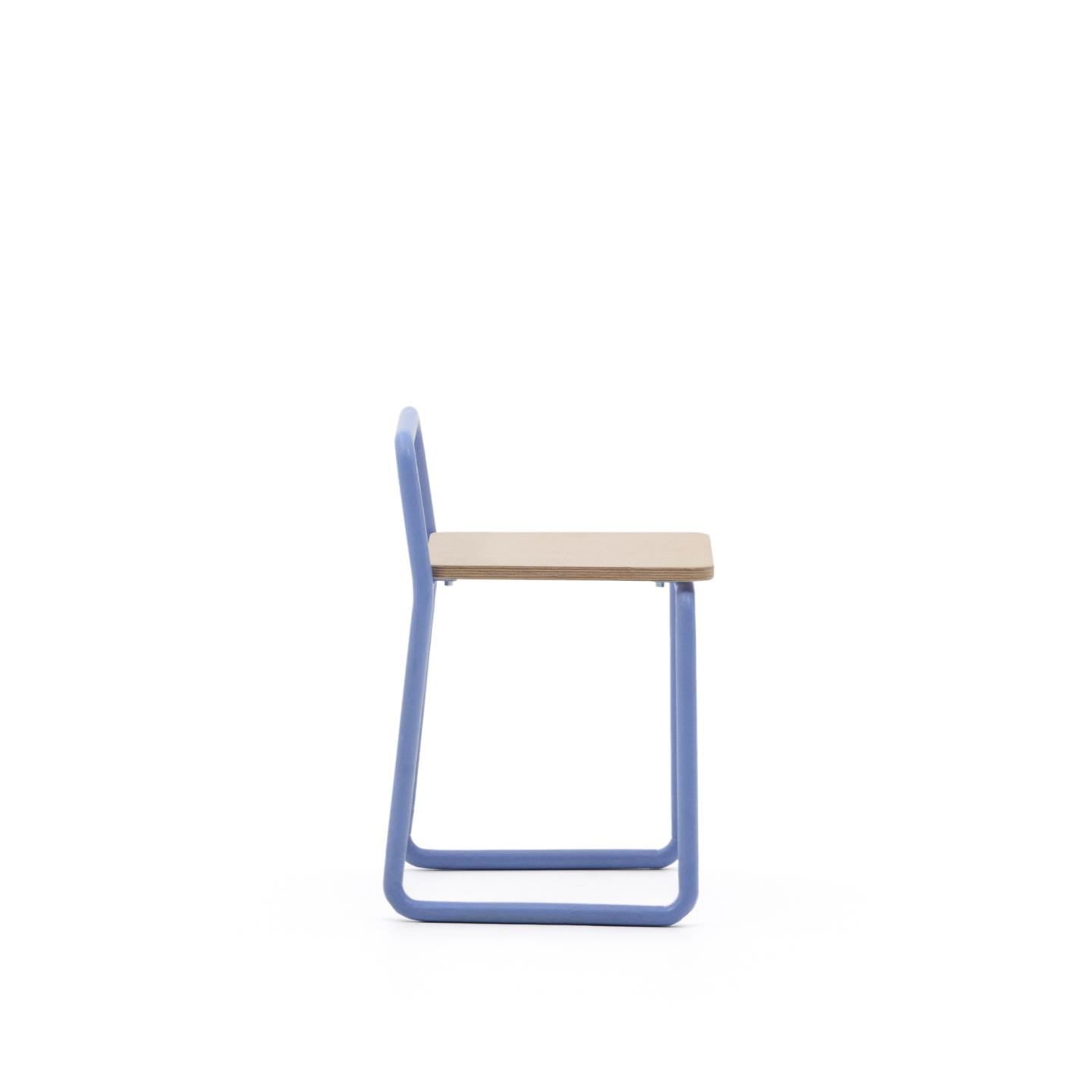 Kave Home Kinderstoel 'Tinn' kleur Blauw