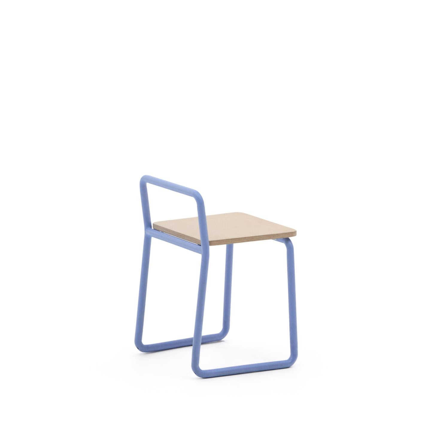 Kave Home Kinderstoel 'Tinn' kleur Blauw